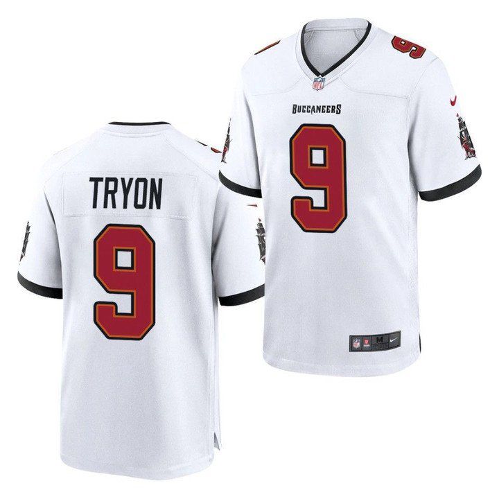 Men Tampa Bay Buccaneers 9 Joe Tryon Nike White Game Player NFL Jersey